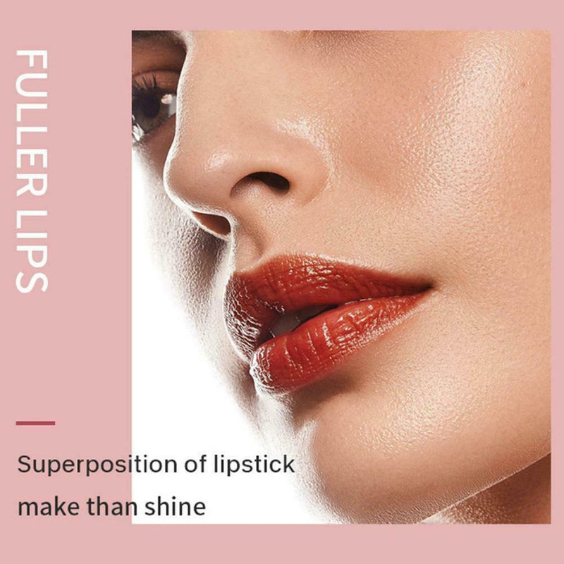 Shiny Lip Enhancer Moisturizing Liquid Lipstick Oil Lip Plumper Botanical  Top