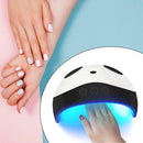 36W Cute Panda UV LED Nail Lamp Dryer 3 Timers Manicure Gel Polish Drying Light