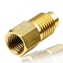 R12 To R134a Fitting Adapter 1/4" Female Flare With O-ring X 1/2" Acme Male New