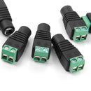 10 x DC Power Female Cable Adaptor Plug Jack Wire Connector for Camera