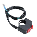 1pc Universal Motorcycle Handlebar ON-OFF Button LED Headlight Switch A