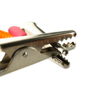 Dental patient bib clips chains napkin holder plastic flexible coil elasticLJ