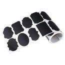 250Pcs/Roll Waterproof Chalkboard Stickers Kitchen Bottle Label Blackboard  OZ