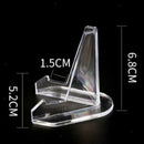 5Pcs Acrylic Coins Holder Collector Commemorative Coins Display Stands 68mm