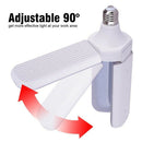 SMD2835 Waterproof Super Bright 45W LED Bulb Garage Lights Foldable Fan Bla