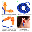 10PCS Professional hearing protector earplugs with cord stopperOZ