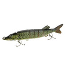 20cm 40g Lifelike Multi-jointed 8-segement Pike Muskie Fishing Lure Swimbai