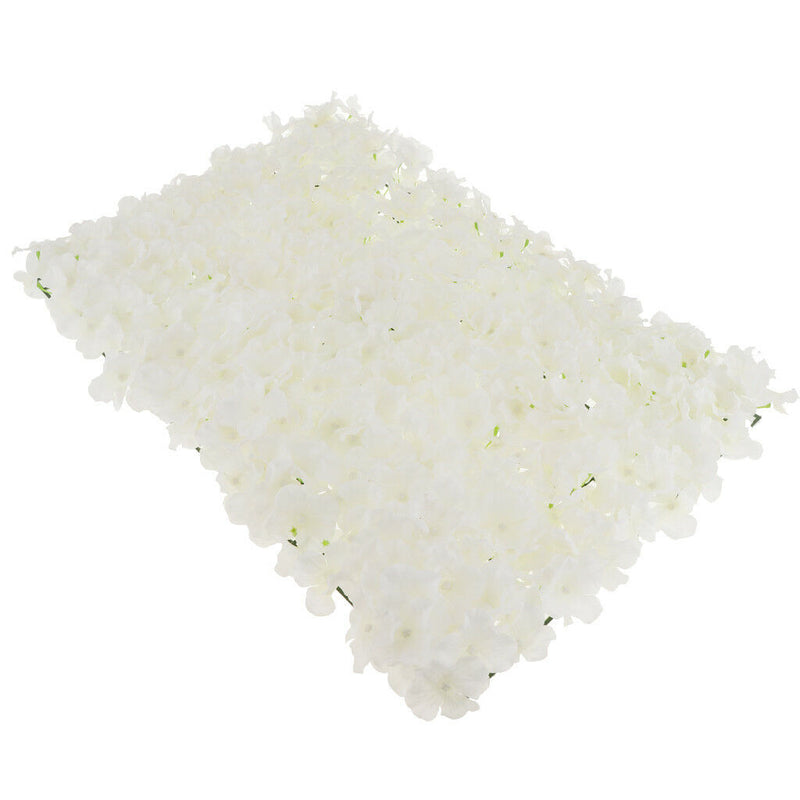 Romantic Artificial Hydrangea Silk Flower Wall Panel Photography Backdrop