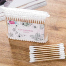 500* Multifunctional Bamboo Cotton Swabs Cotton Swabs Ear Tools S5F1 Medica O9Y2