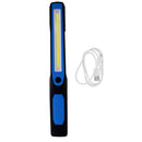 Magnetic COB LED Work Light Outdoor Car Inspection Lamp USB Recharging Blue