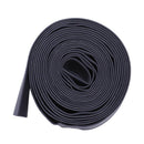 Ratio 2: 1 black, polyolefin, 15 mm diameter, shrink tubing, 2 m