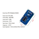 10A 6-60V Lithium Battery Charge Controller Protection Board Lcd Display In X2Y2