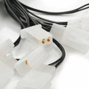 1 Set Car 6X 3 LEDs Blue Strobe Emergency Flashing Police Warning Grill Light