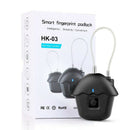 Smart Fingerprint Padlock Led Safe Usb Charging Rechargeable Waterproof Doo
