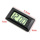 Automotive Interior Dash LCD Clock Time+Date Dual Display