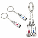 Funny Metal Hourglass Key Chain Key Ring Couples Trinket Keychains Keyfob NEW