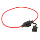 5 Pieces In-Line Car Fuse Holder Blade Mini 16AWG Cable 12V/24V/32V Waterproof