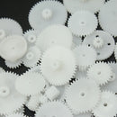 Hot Sell 58 Pcs Plastic Gears Cog Module Robot Parts DIY Necessary
