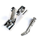 2PCS Top Deck Hinges Fitting Concave Base Hardware Pins with Screws 316 Sta