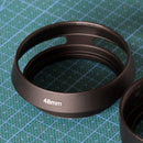 Lenses Aluminum 48mm LENS HOOD Suitable For Cannon Canonet QL17 GIII Camera X7M1