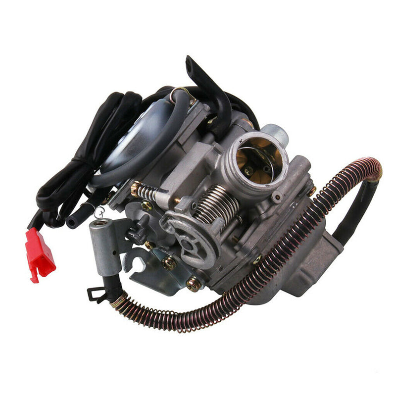 Alloy 24mm Intake Carburetor Carb for GY6 125 150CC 4 Stroke Engine Scooters ATV