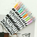 10 Pcs Cute Milky Gel Pens Ballpoint Pen Set Study Stationery Student Kids Gift