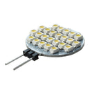 G4 1210 SMD 24 LED Light Bulb Lamp Spot Bulb Warm White 3000-3500K 12V DC