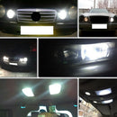 8pcs Canbus Car Bulb Free Error Ba9s T4w H6w Led White 4014 24smd 4.8w Led  Q5D7