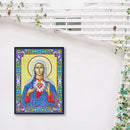 5D DIY Special Shaped Diamond Painting Religious Cross Stitch Mosaic Kit
