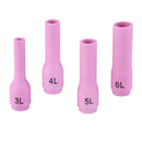 5x Ceramic Nozzle Of Alumina Cups 796F For TIG Welding