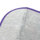 Waterproof Seat Cushion Mat for Travel Beach Camping Picnic Gray and Blue