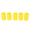 5x Bottle Connectors  Connector Tubes Scientific Experiment Yellow