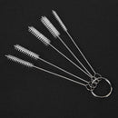5pcs Mini Nylon Pastry Tube Brushes Set Teapot Keyboards Fans Cleaning Tool A