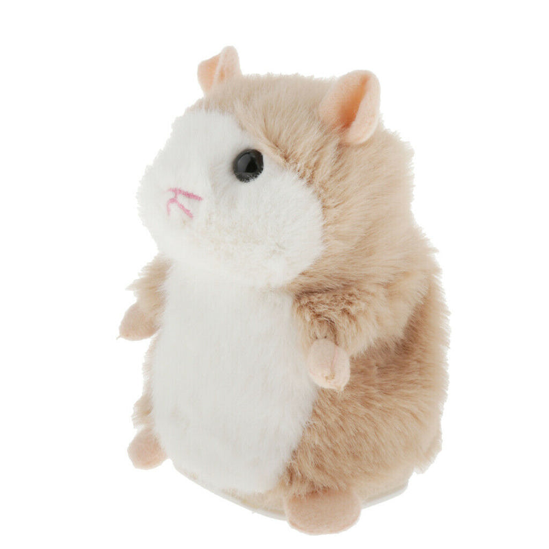 12cm Electronic Intertactive Talking Hamster Repeats What You Say Smart Robotic