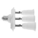 E27 Screw 3+1 E27 Universal Conversion Socket Head for Home Studio Bulbs