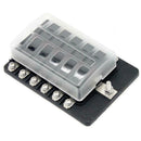 12 Way Blade Fuse Box Holder with Indicator Kit for Car Boat Truck 32V