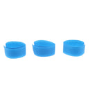 3pcs Cable Fastening Wraps Wire Organizer Management for Tablet PC TV blue