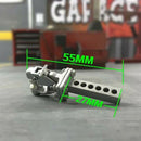 Metal Hitch Trailer Hook For 1:10 Scx10 90046 90047 Traxxas Trx4 Rc Crawler