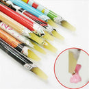 1PC Gem Crystal Rhinestones Picker Pencil Nail Art Craft Decor Tool Wax Pen TR