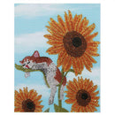 5D DIY Special Shaped Diamond Painting Sunflower Embroidery Bedroom Kits Decor