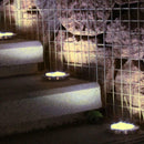 12 LED Solar Buried Light Path Waterproof Underground Lamp(1pc/Warm White)