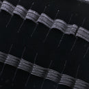 Pencil Pen Case Fountain Pen Pouch Pocket Portable Bag PU Leather Black