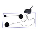 Wide Range V6 Interphone Headset Motorcycle Helmet Bluetooth Remote Intercom