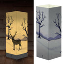 Modern Bedside Table Lamp Kids Adults Nightlight Shadow for Bedroom,Living Room