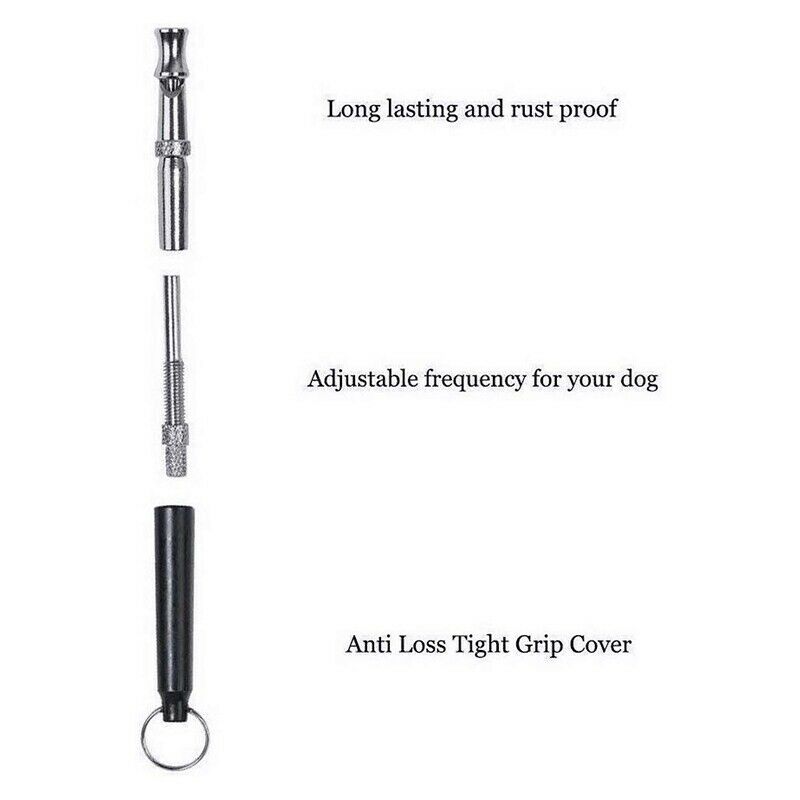 4-Pack Dog Whistle Professional Dog Training Whistle Stop Mania Adjustable