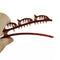 2pcs Double Bangs Hairpin Hair Clips Barrette Comb Sweet Hairstyle Accessori Nw