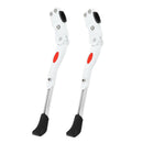 2x Aluminum Bicycle Kickstands Single-Side Stand for 22-27'' Mountain Bike