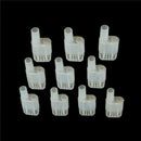 10pcs Plastic Queen Bee Cages Isolator Rearing Beekeeper Beekeeping Tool  OZ