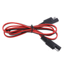 Solar Battery Gender Adapter Cables 18AWG DC SAE Plug Male to Male Extension