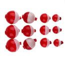 12pcs Plastic Fish Float Foam Sea Pole Long Throw Float Sea Fishing Gear